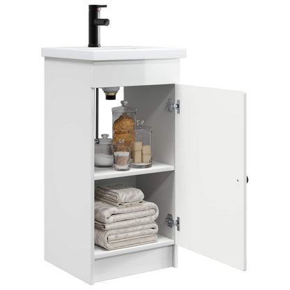 Mobile da bagno con lavabo Bianco Lucido 42 x 40 x 84,5 cm | homemem39