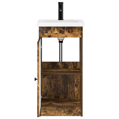 Mobile da bagno con lavabo Rovere Fumo 42 x 40 x 84,5 cm | homemem39