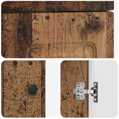 Mobile da bagno con lavabo Legno antico 42 x 40 x 84,5 cm | homemem39
