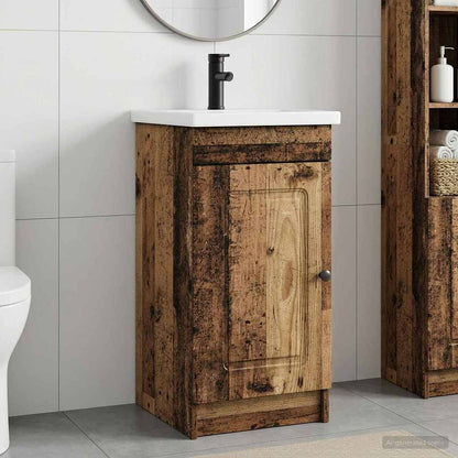 Mobile da bagno con lavabo Legno antico 42 x 40 x 84,5 cm | homemem39