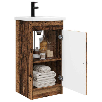 Mobile da bagno con lavabo Legno antico 42 x 40 x 84,5 cm | homemem39