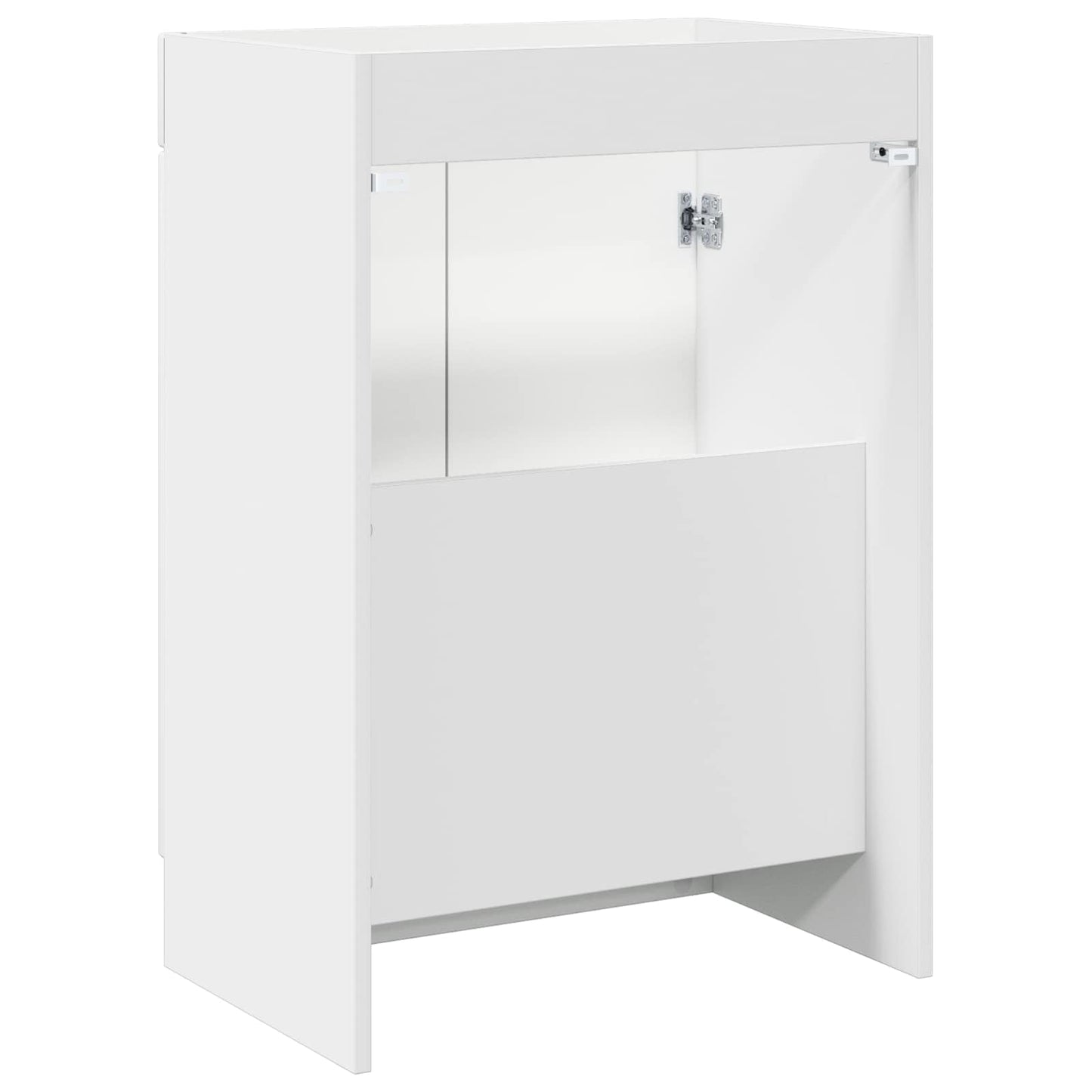 Mobiletto da bagno sotto il lavello Bianco 56 x 37,5 x 81 cm | homemem39