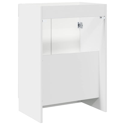 Mobiletto da bagno sotto il lavello Bianco 56 x 37,5 x 81 cm | homemem39