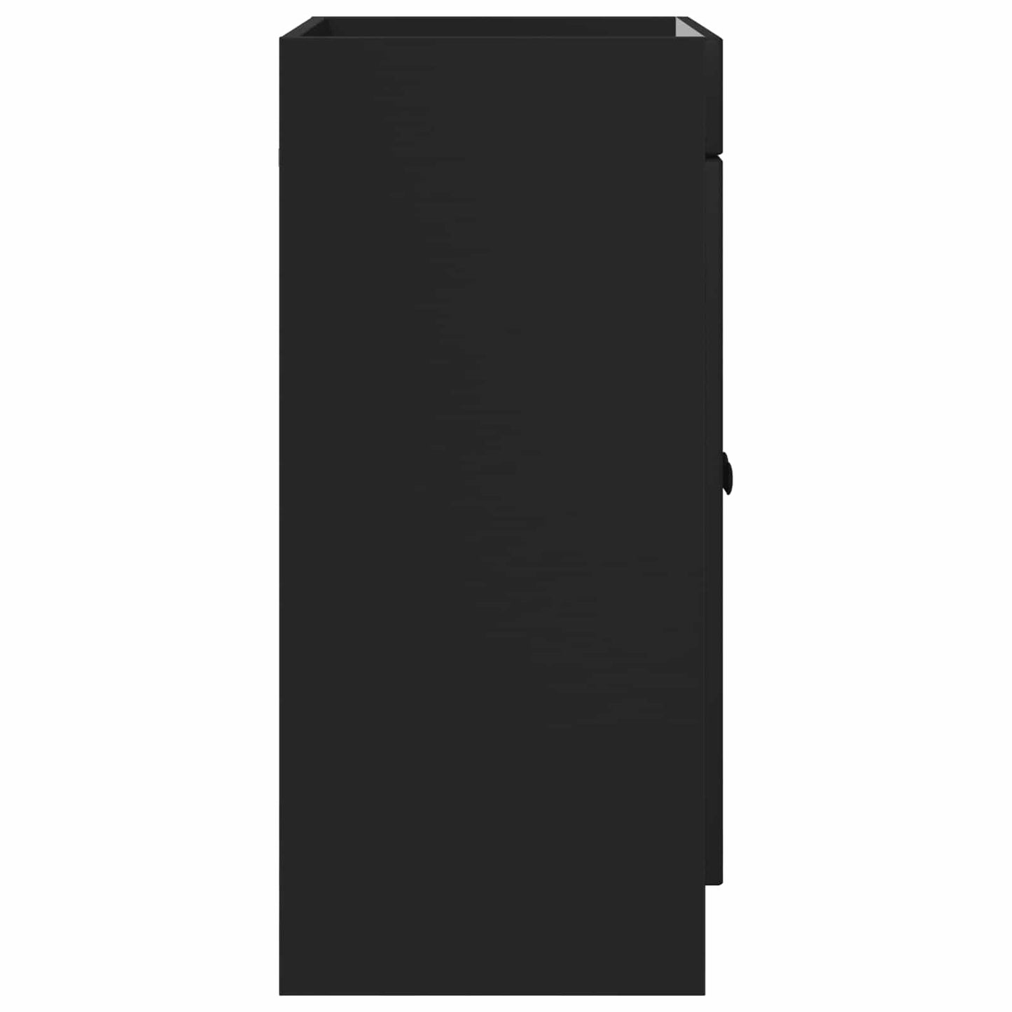 Mobiletto da bagno sotto il lavello Nero 56 x 37,5 x 81 cm | homemem39