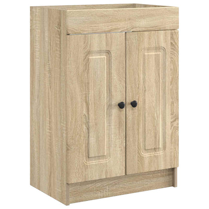 Mobiletto da bagno sotto il lavello Rovere Sonoma | homemem39
