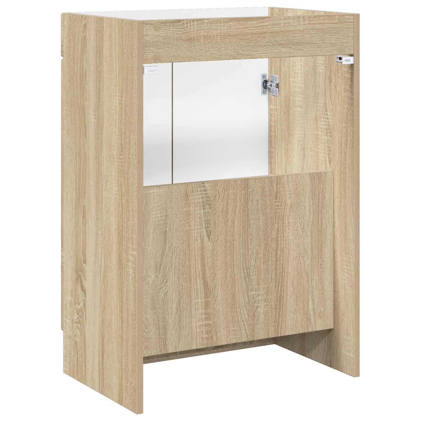 Mobiletto da bagno sotto il lavello Rovere Sonoma | homemem39