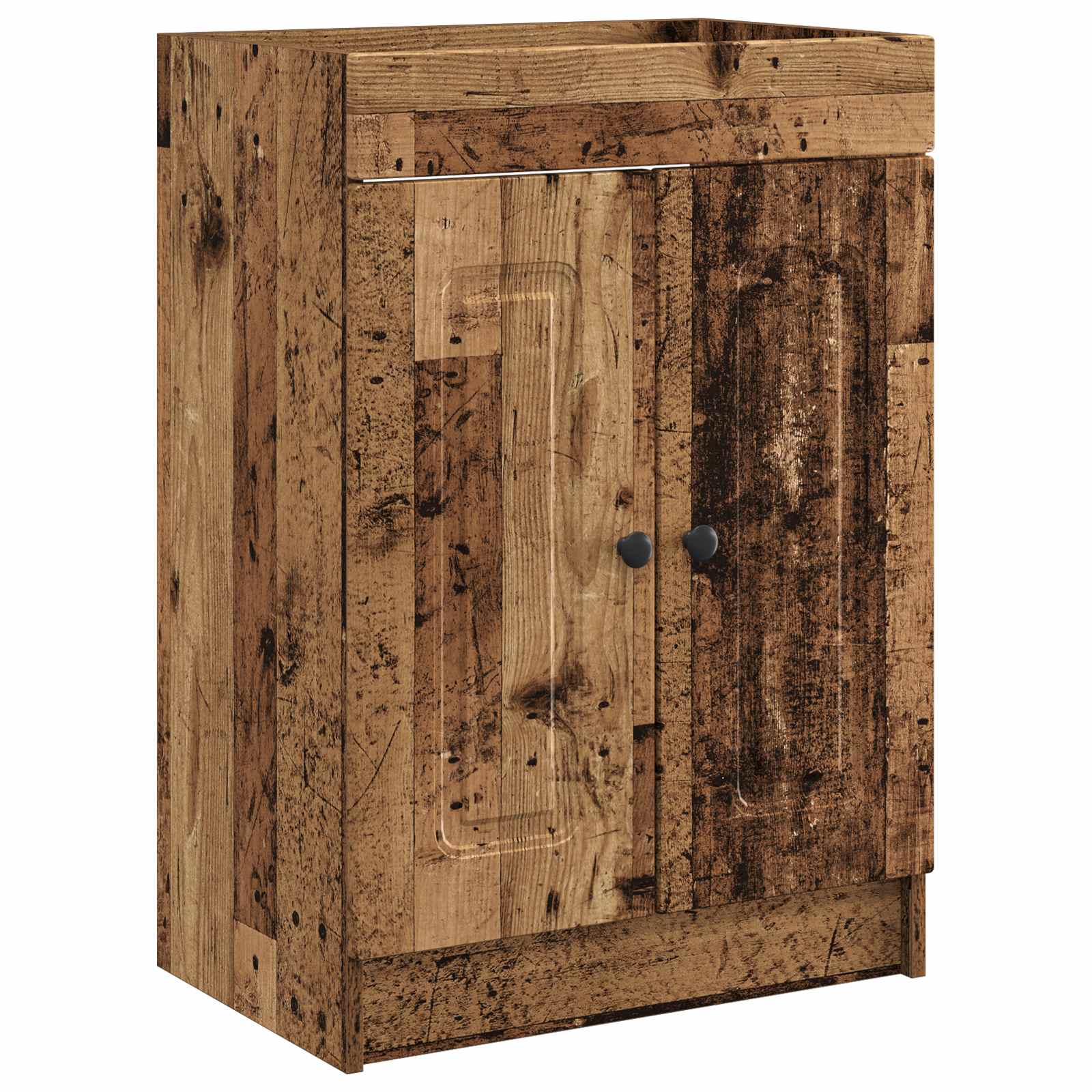 Mobiletto da bagno sotto il lavello Legno antico | homemem39