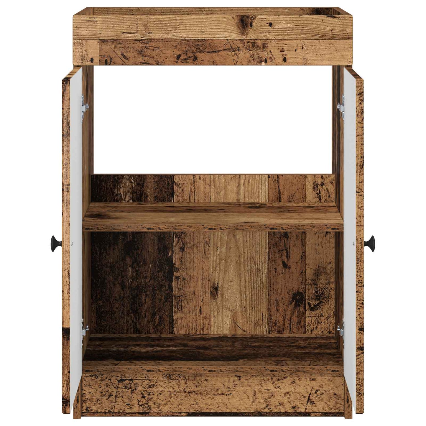 Mobiletto da bagno sotto il lavello Legno antico | homemem39