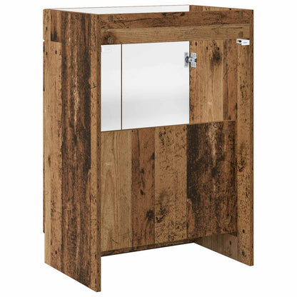 Mobiletto da bagno sotto il lavello Legno antico | homemem39