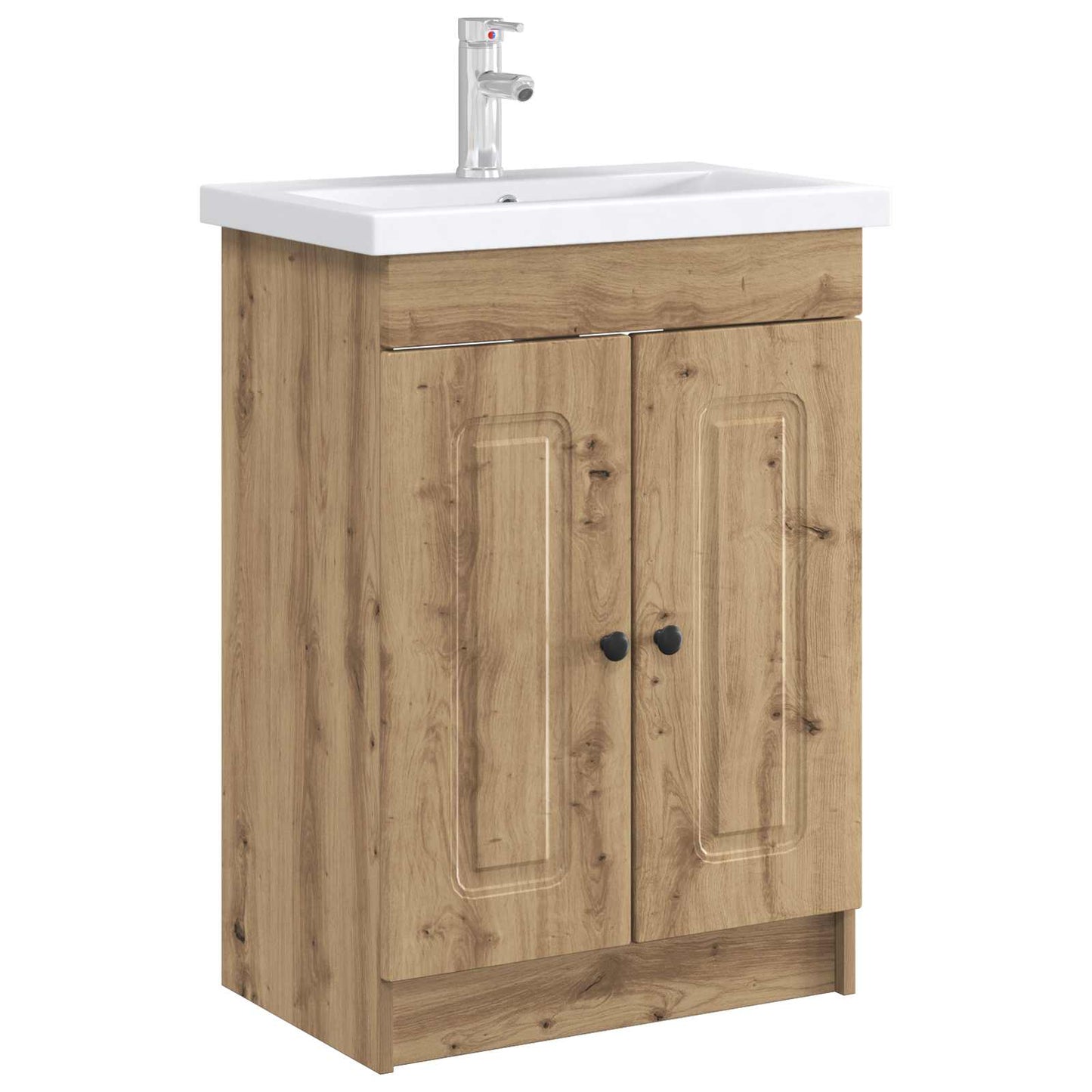 Mobiletto da bagno sotto il lavello Rovere Artigianale | homemem39