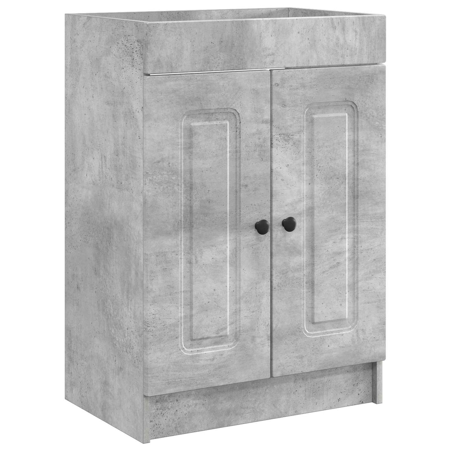 Mobiletto da bagno sotto il lavello Grigio Cemento | homemem39