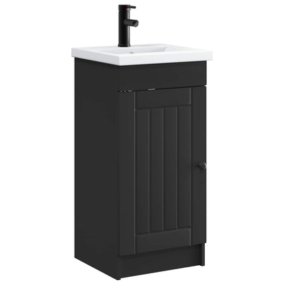 Mobile da bagno con lavabo Nero 42 x 40 x 84,5 cm