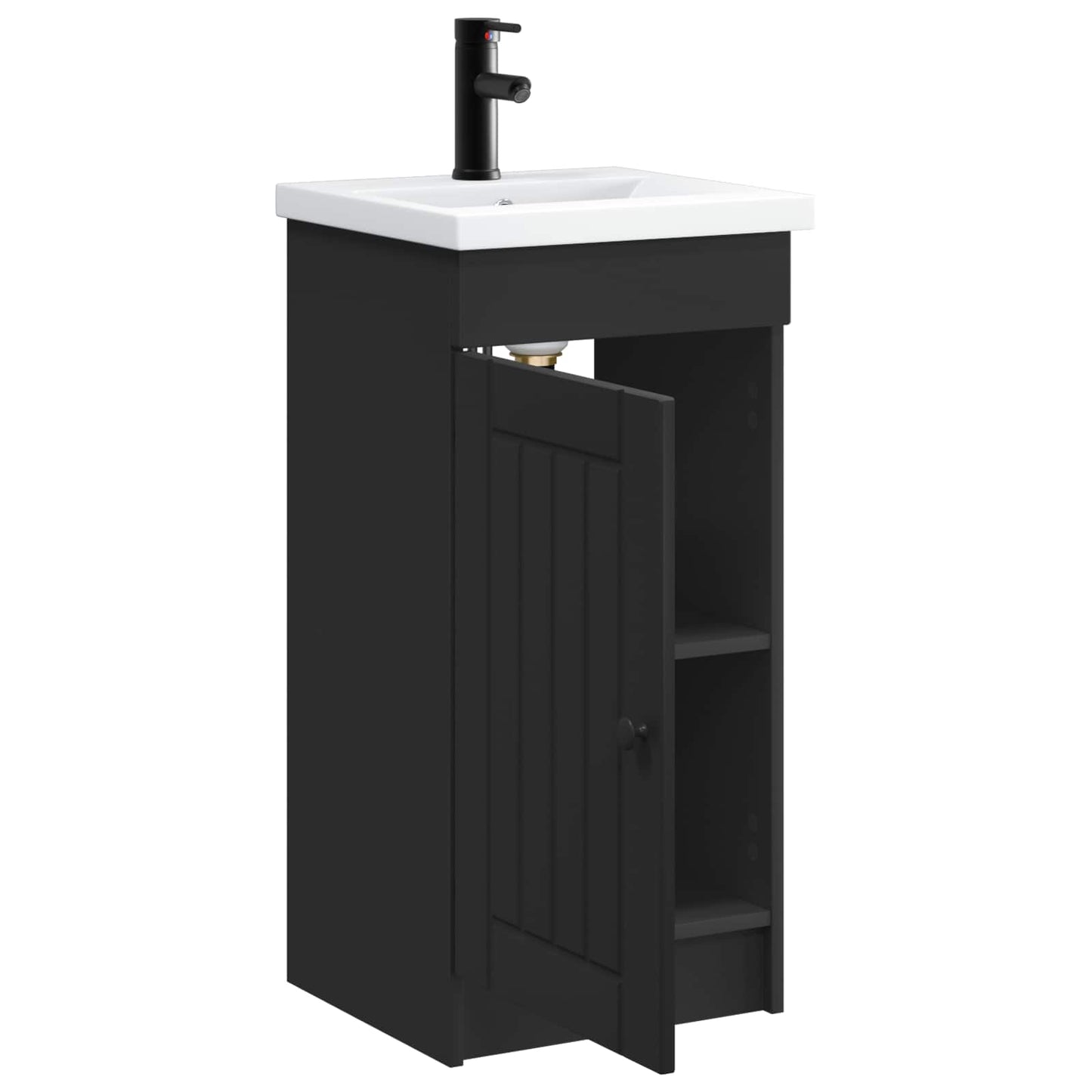 Mobile da bagno con lavabo Nero 42 x 40 x 84,5 cm | homemem39
