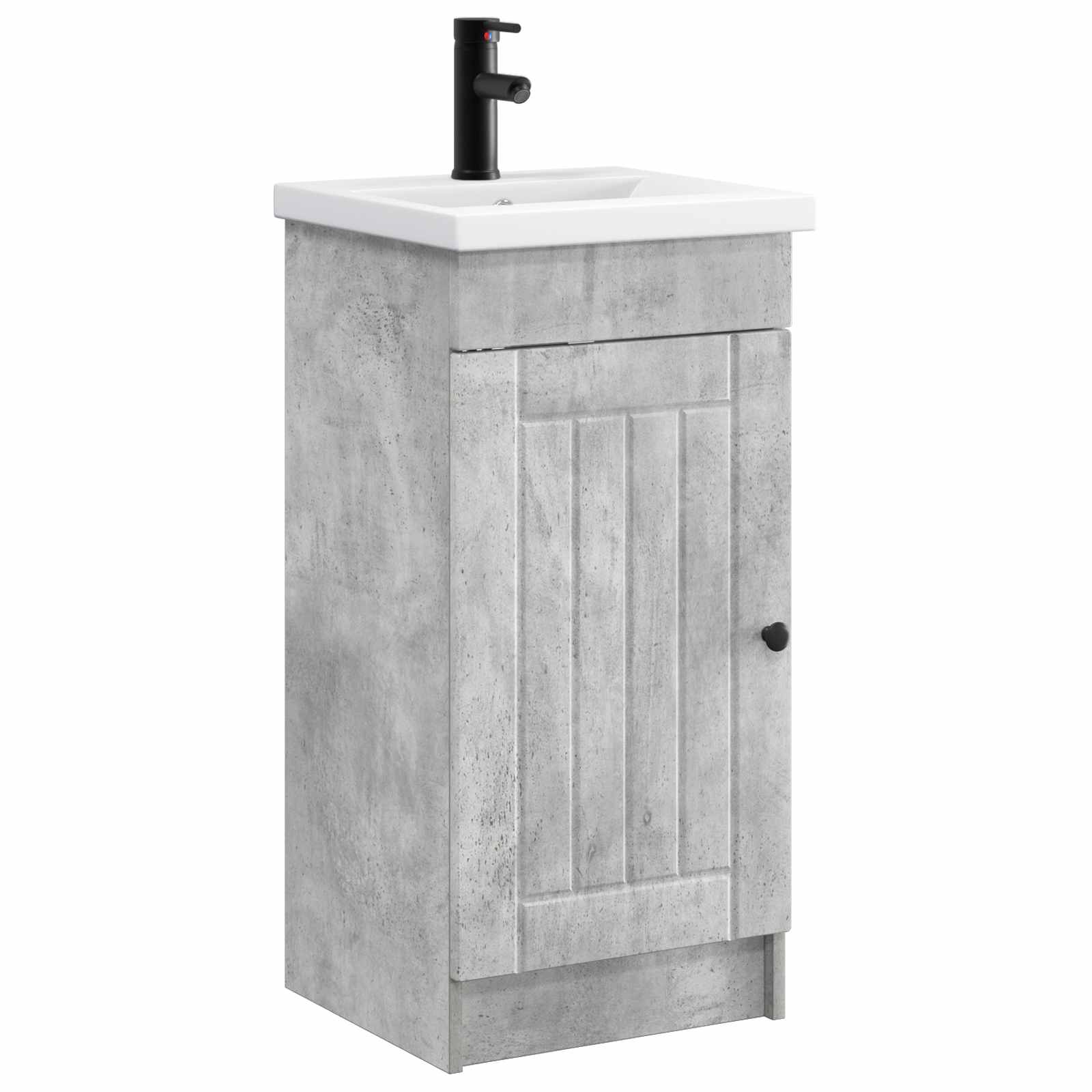 Mobile da bagno con lavabo Grigio Cemento 42 x 40 x 84,5 cm | homemem39