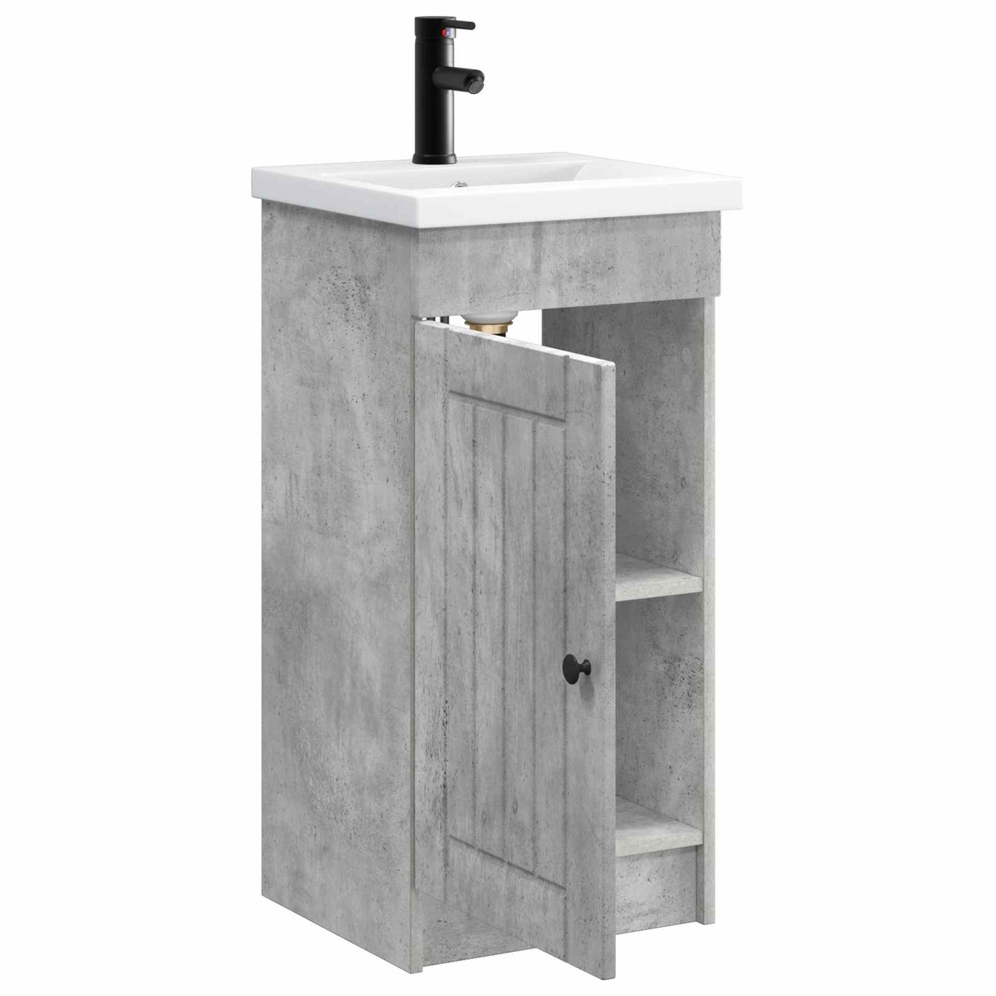 Mobile da bagno con lavabo Grigio Cemento 42 x 40 x 84,5 cm | homemem39