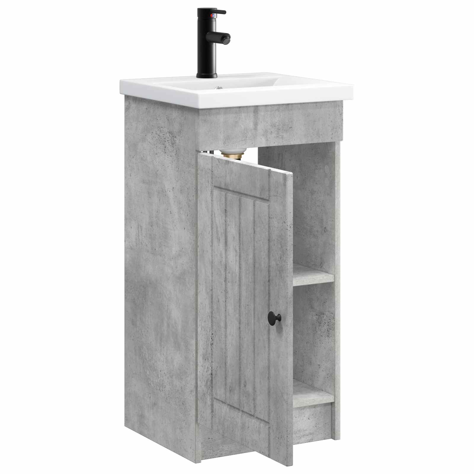 Mobile da bagno con lavabo Grigio Cemento 42 x 40 x 84,5 cm | homemem39