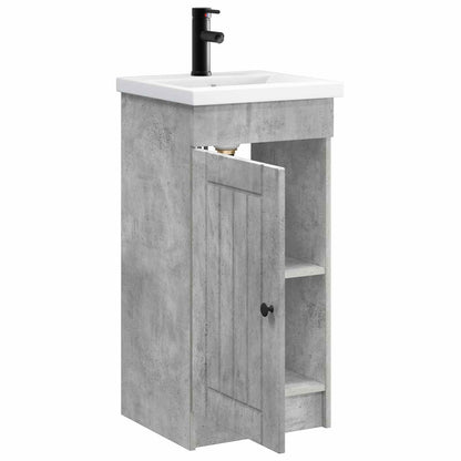Mobile da bagno con lavabo Grigio Cemento 42 x 40 x 84,5 cm | homemem39