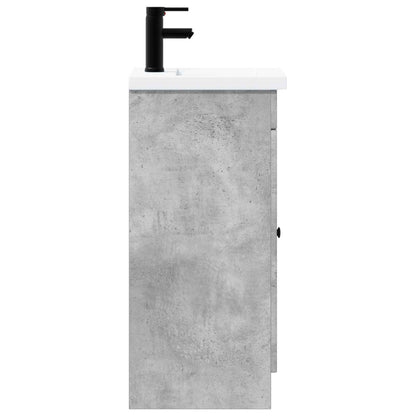 Mobile da bagno con lavabo Grigio Cemento 42 x 40 x 84,5 cm | homemem39
