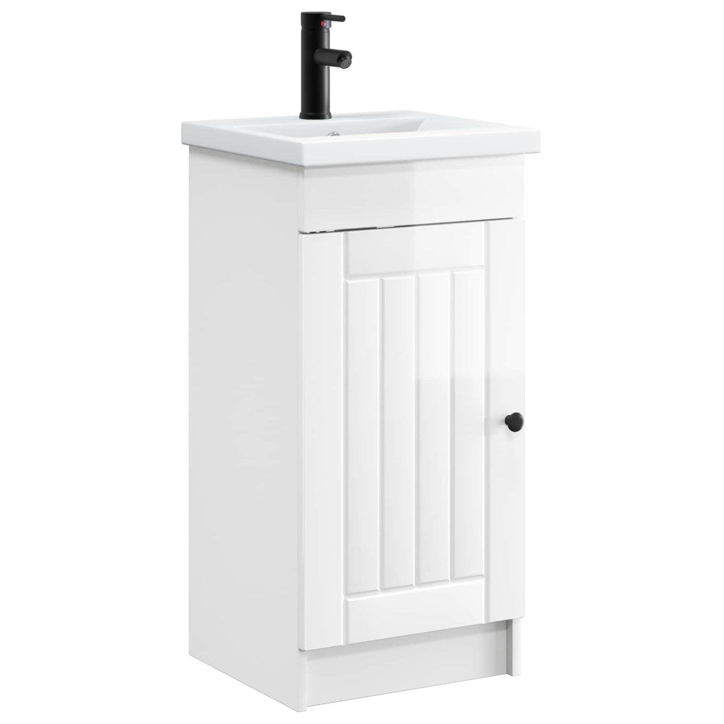Mobile da bagno con lavabo Bianco Lucido 42 x 40 x 84,5 cm