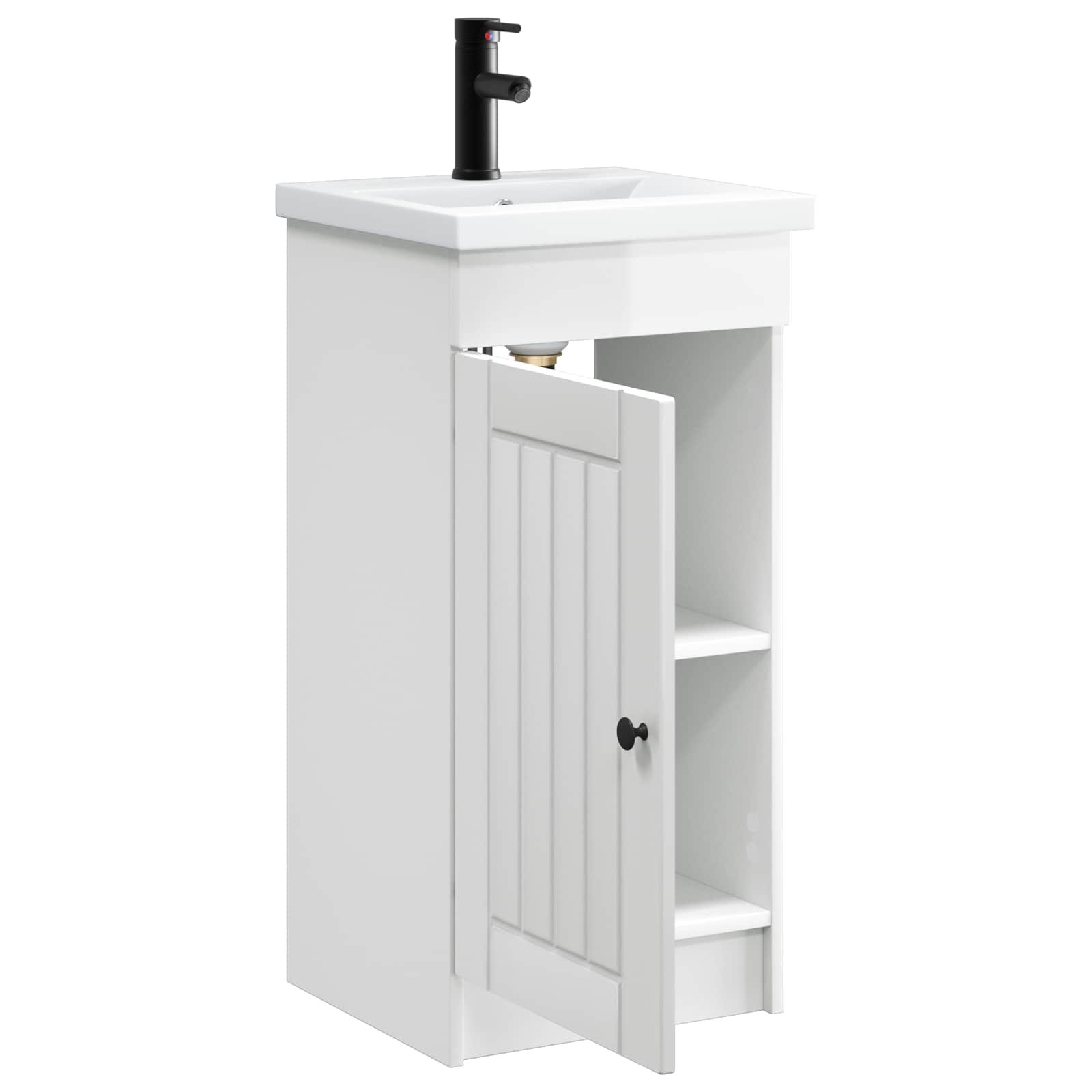 Mobile da bagno con lavabo Bianco Lucido 42 x 40 x 84,5 cm | homemem39