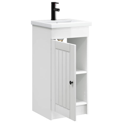 Mobile da bagno con lavabo Bianco Lucido 42 x 40 x 84,5 cm | homemem39