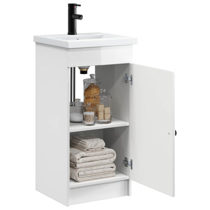 Mobile da bagno con lavabo Bianco Lucido 42 x 40 x 84,5 cm | homemem39