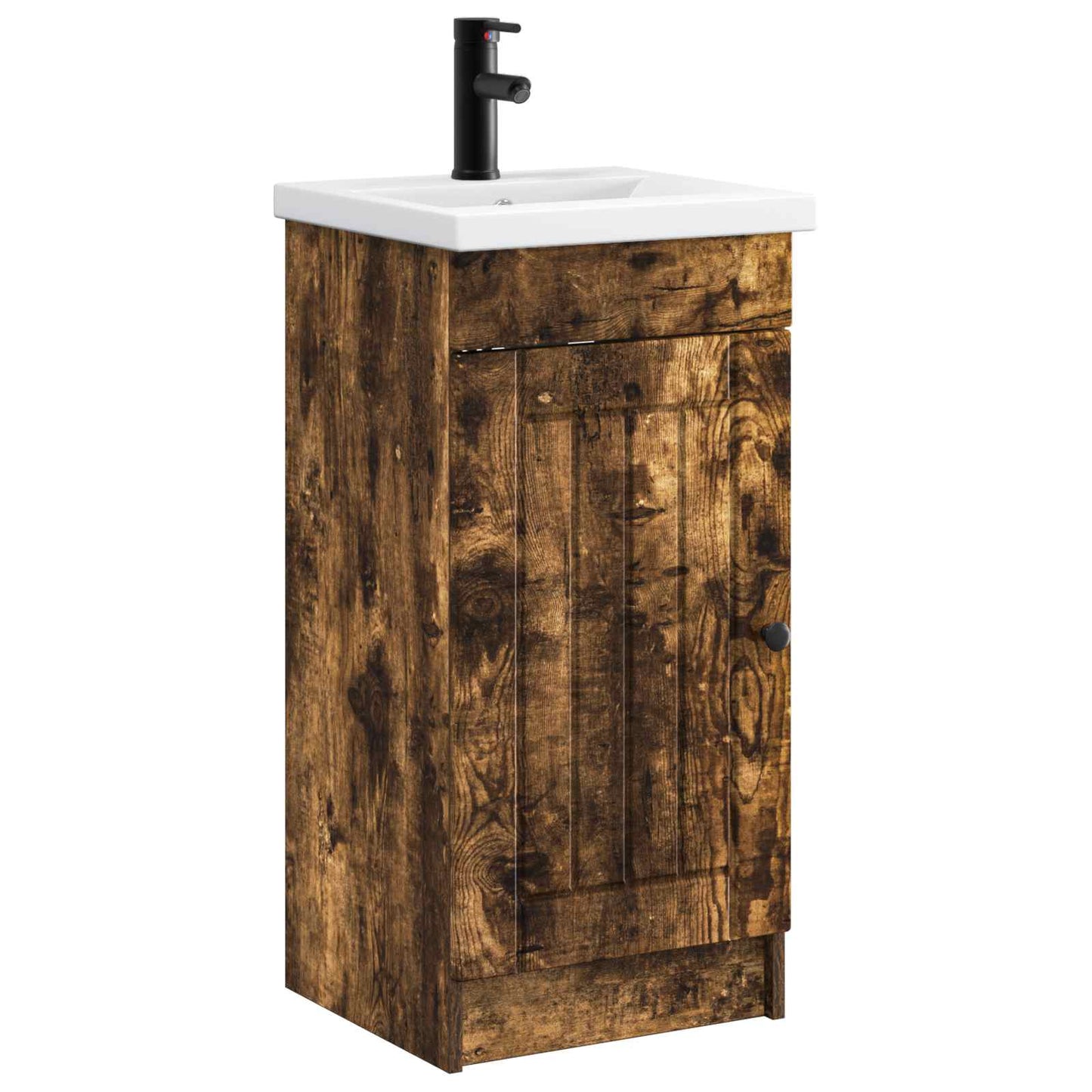 Mobile da bagno con lavabo Rovere Fumo 42 x 40 x 84,5 cm