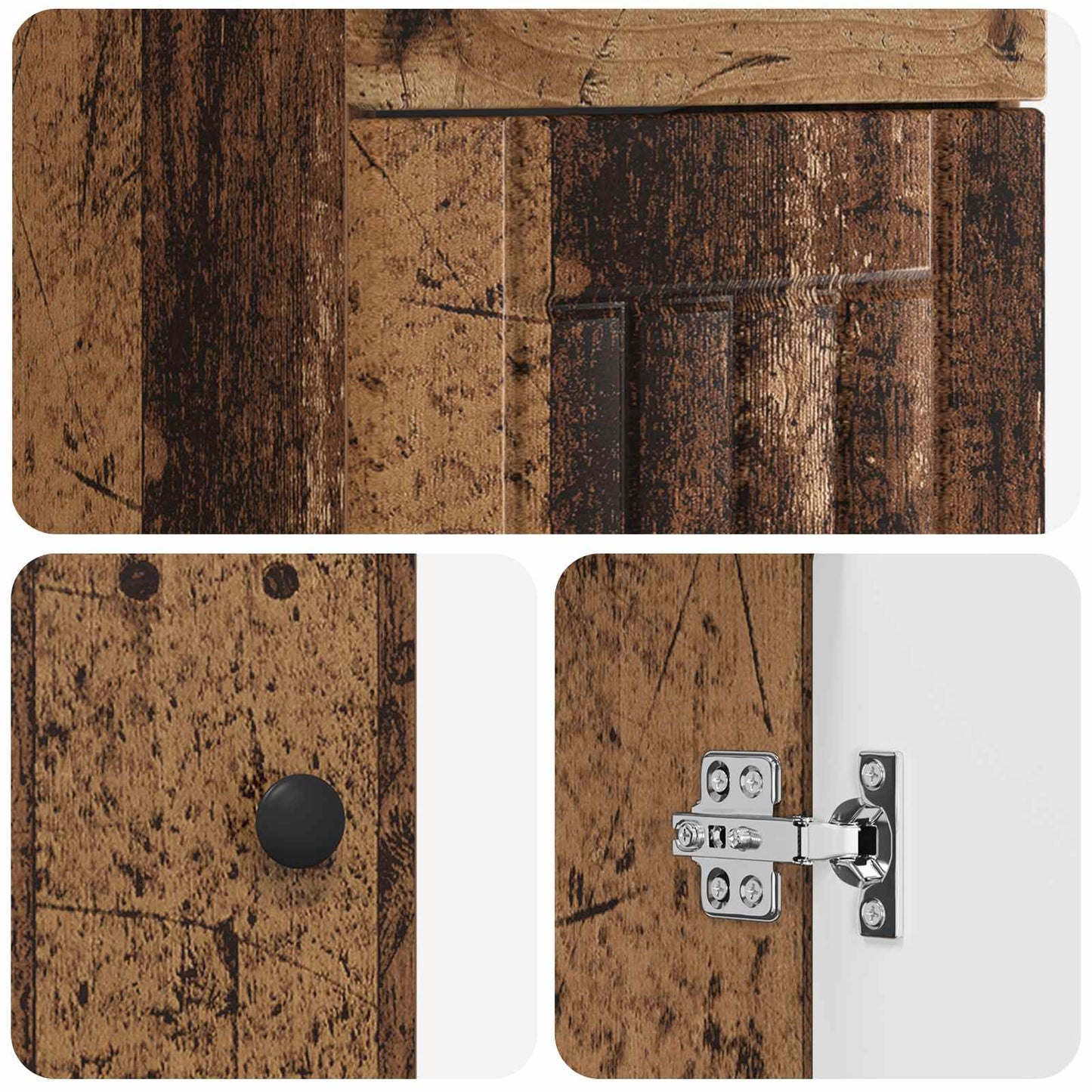 Mobile da bagno con lavabo Legno antico 42 x 40 x 84,5 cm | homemem39