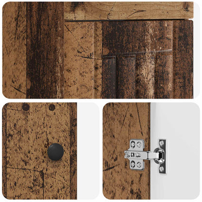 Mobile da bagno con lavabo Legno antico 42 x 40 x 84,5 cm | homemem39