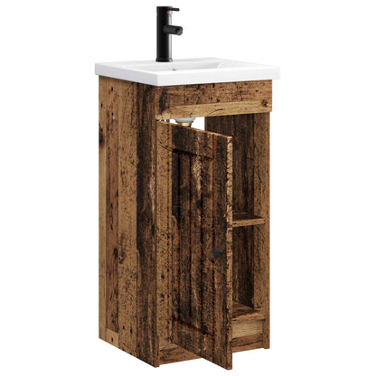 Mobile da bagno con lavabo Legno antico 42 x 40 x 84,5 cm | homemem39