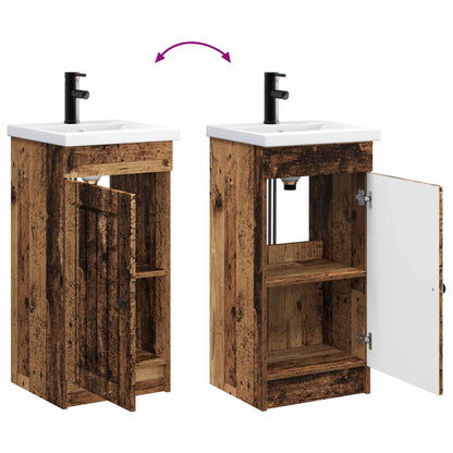 Mobile da bagno con lavabo Legno antico 42 x 40 x 84,5 cm | homemem39