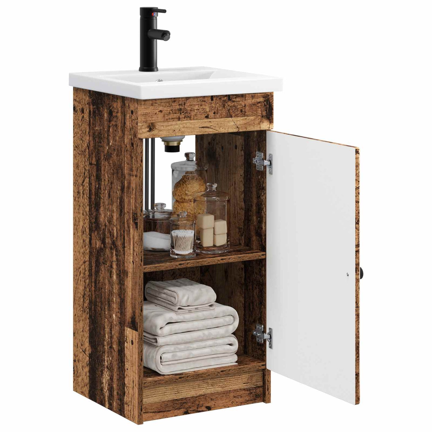 Mobile da bagno con lavabo Legno antico 42 x 40 x 84,5 cm | homemem39