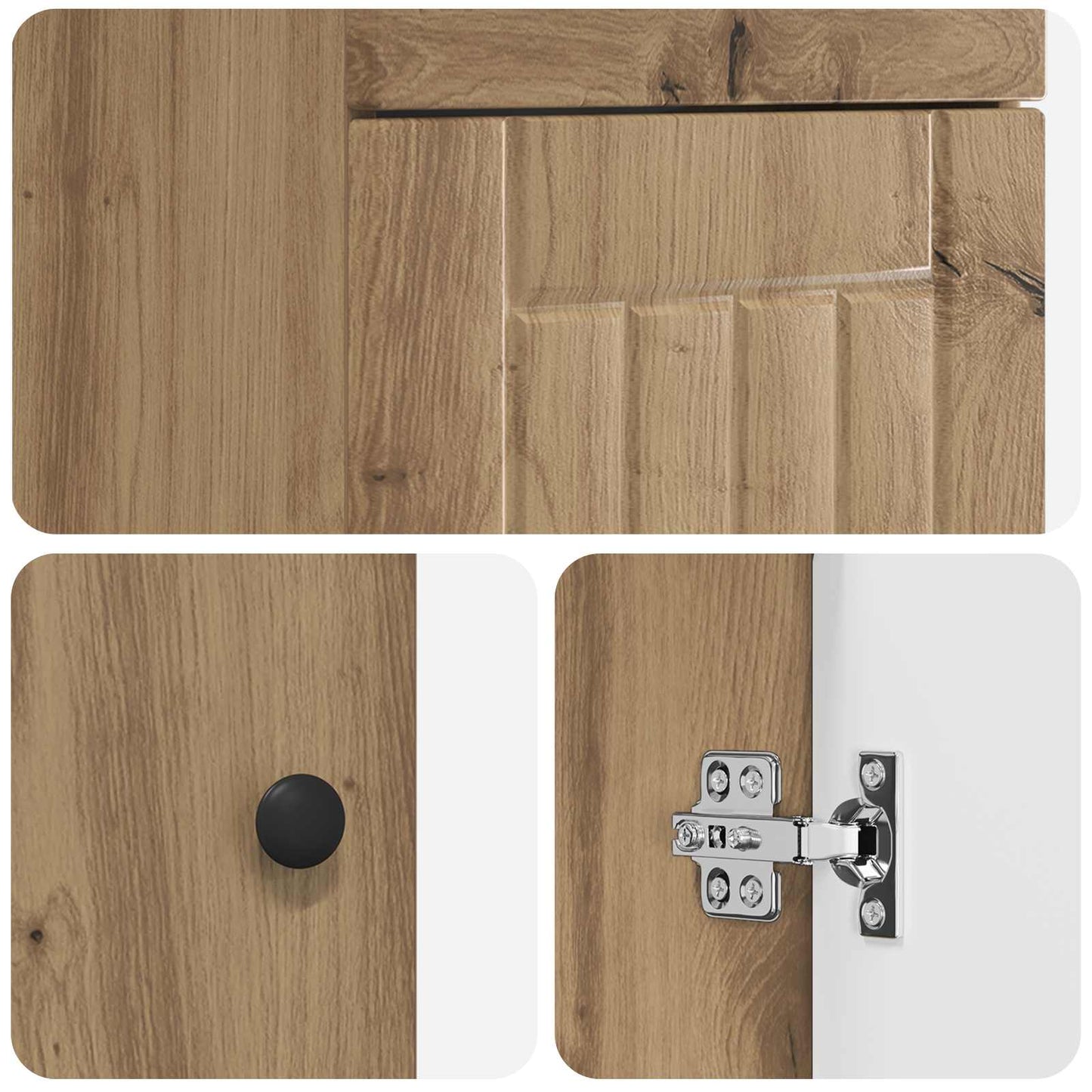 Mobile da bagno con lavabo Rovere Artigianale 42 x 40 x 84,5 cm | homemem39