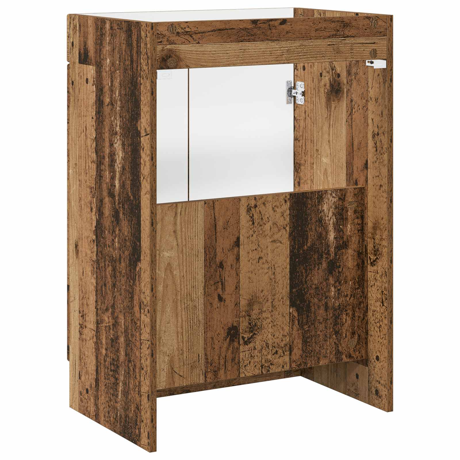 Mobiletto da bagno sotto il lavello Legno antico | homemem39