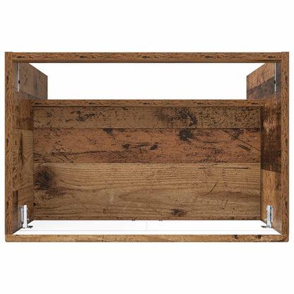 Mobiletto da bagno sotto il lavello Legno antico | homemem39