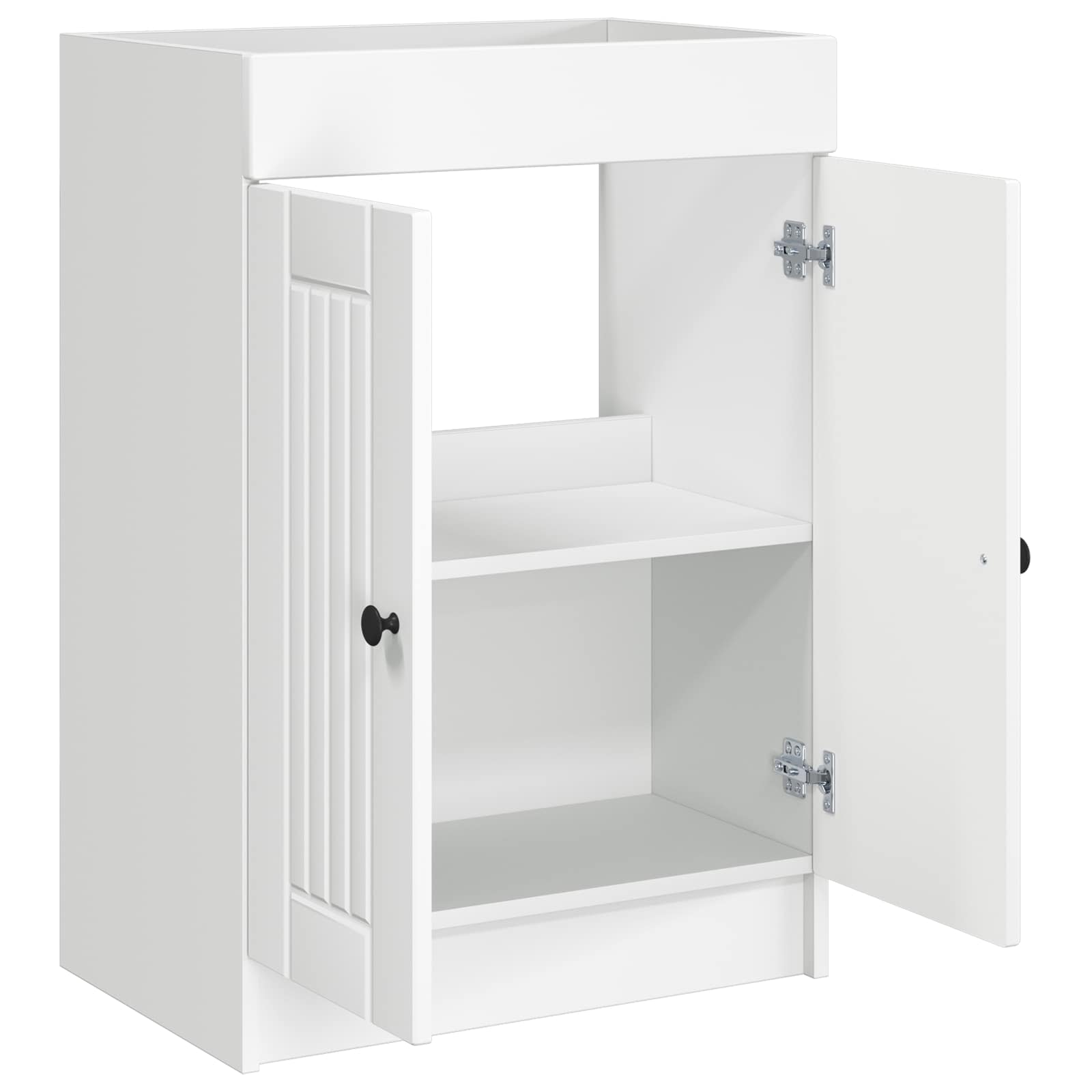 Mobiletto da bagno sotto il lavello Bianco 78,5 x 37,5 x 81 cm | homemem39