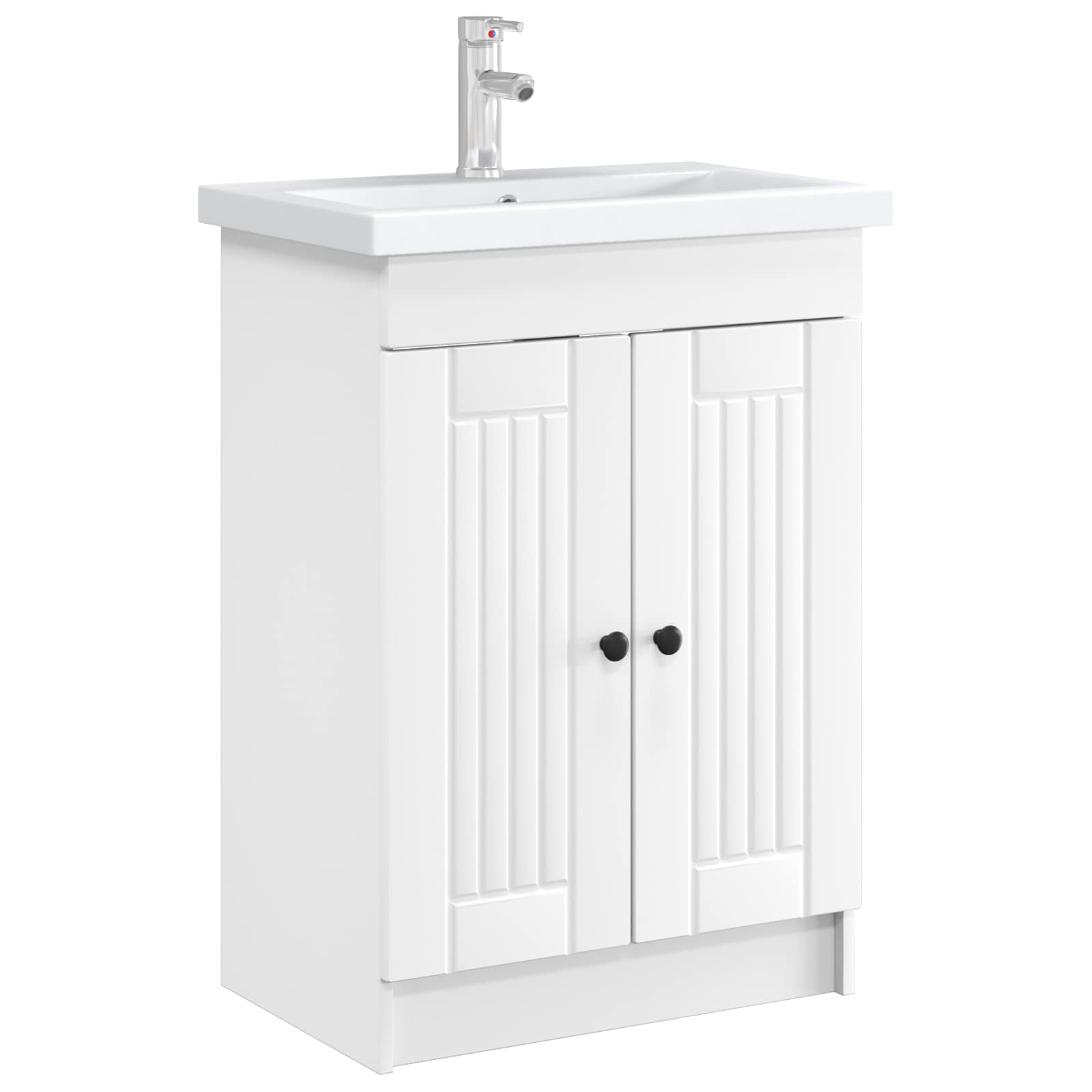 Mobiletto da bagno sotto il lavello Bianco 78,5 x 37,5 x 81 cm | homemem39
