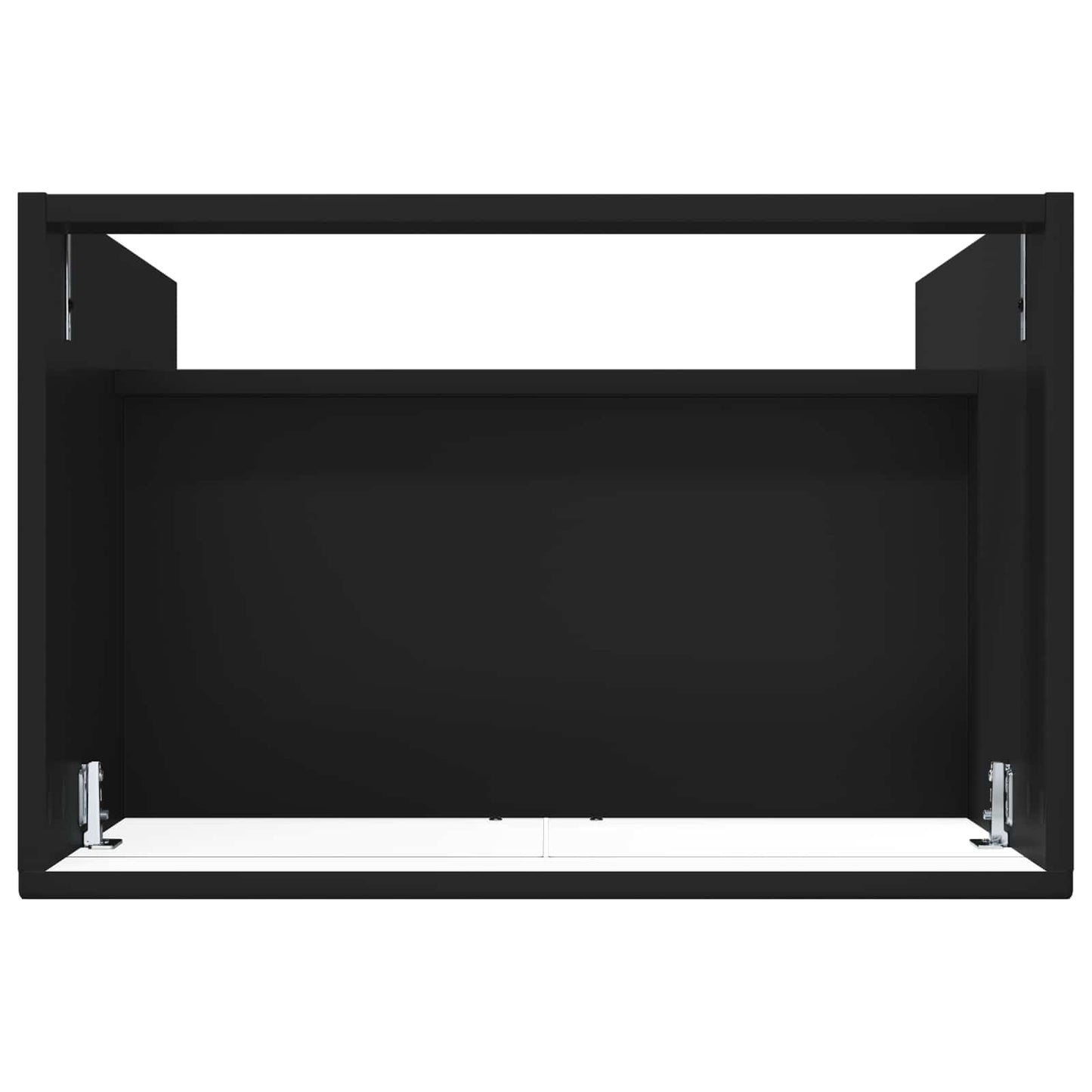 Mobiletto da bagno sotto il lavello Nero 78,5 x 37,5 x 81 cm | homemem39