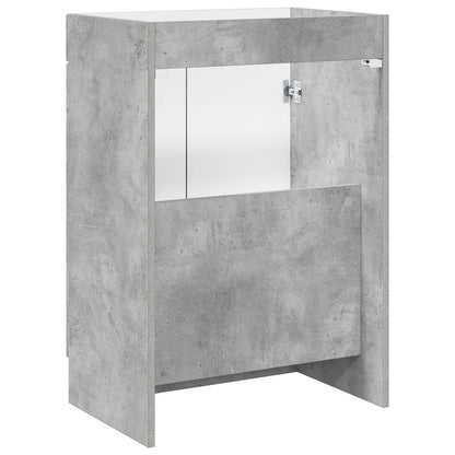 Mobiletto da bagno sotto il lavello Grigio Cemento | homemem39
