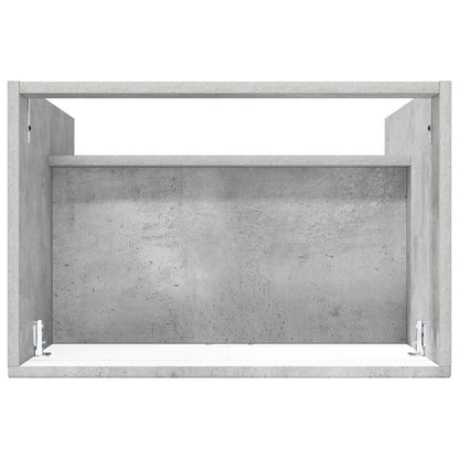 Mobiletto da bagno sotto il lavello Grigio Cemento | homemem39