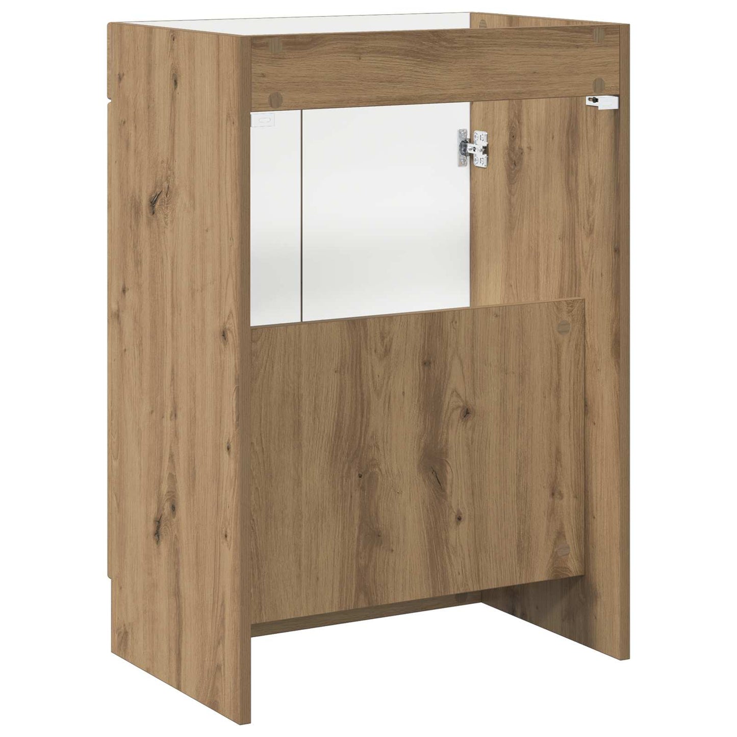 Mobiletto da bagno sotto il lavello Rovere Artigianale | homemem39