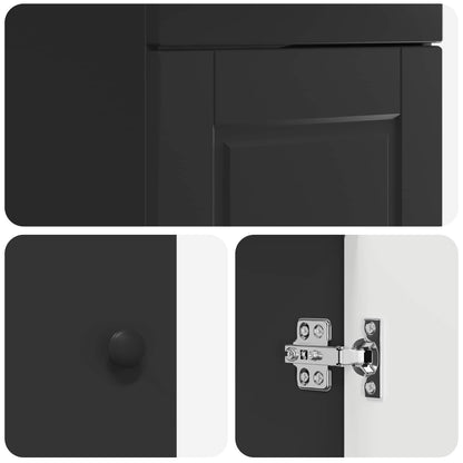 Mobile da bagno con lavabo Nero 42 x 40 x 84,5 cm | homemem39