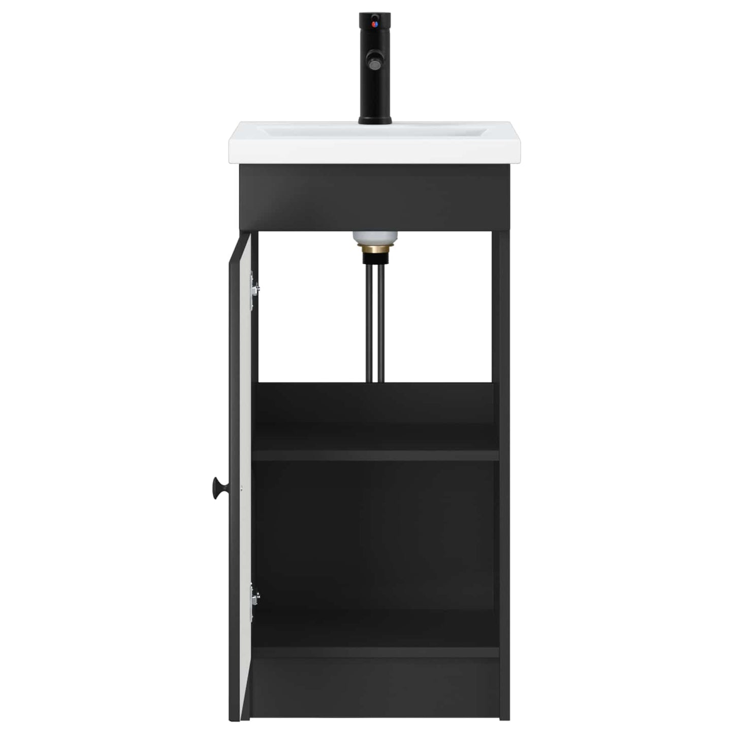 Mobile da bagno con lavabo Nero 42 x 40 x 84,5 cm | homemem39