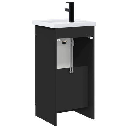 Mobile da bagno con lavabo Nero 42 x 40 x 84,5 cm | homemem39