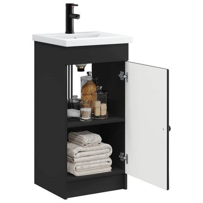 Mobile da bagno con lavabo Nero 42 x 40 x 84,5 cm | homemem39