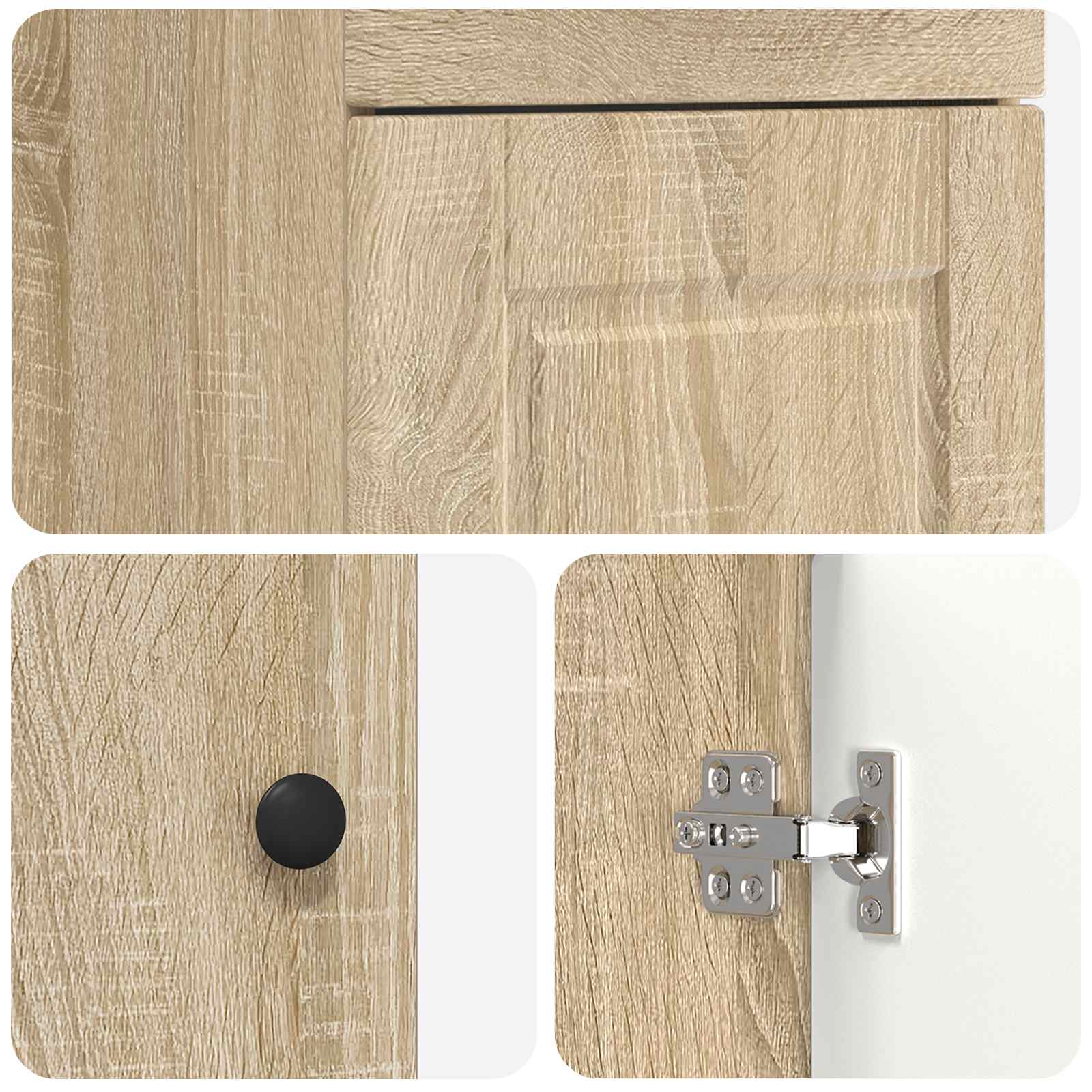 Mobile da bagno con lavabo Rovere Sonoma 42 x 40 x 84,5 cm | homemem39