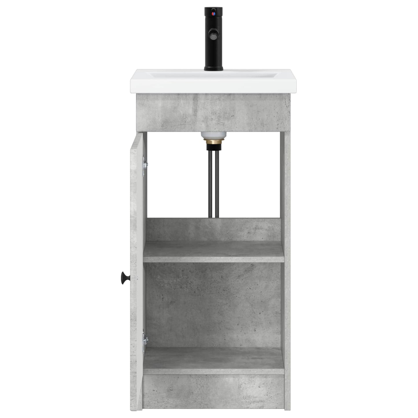 Mobile da bagno con lavabo Grigio Cemento 42 x 40 x 84,5 cm | homemem39