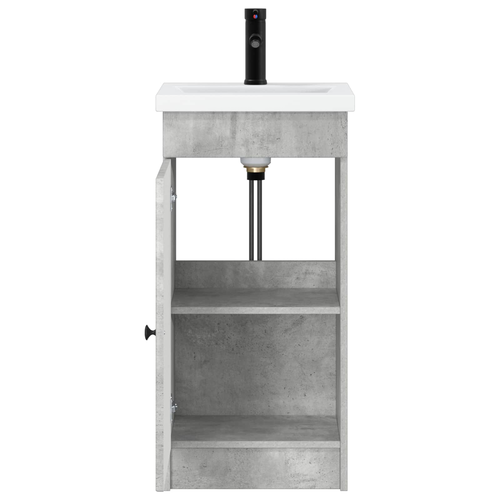 Mobile da bagno con lavabo Grigio Cemento 42 x 40 x 84,5 cm | homemem39