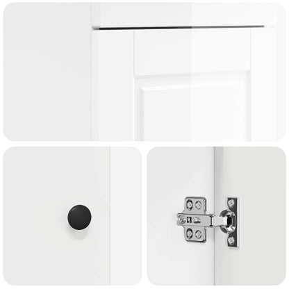 Mobile da bagno con lavabo Bianco Lucido 42 x 40 x 84,5 cm | homemem39