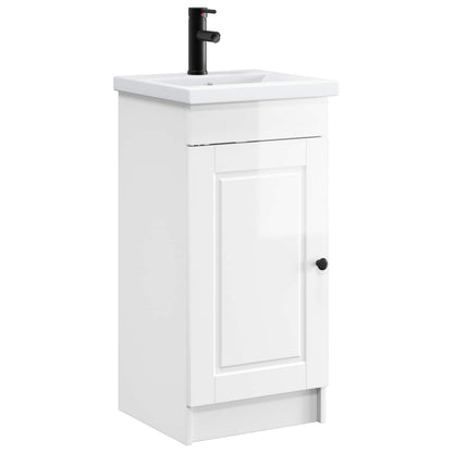 Mobile da bagno con lavabo Bianco Lucido 42 x 40 x 84,5 cm | homemem39